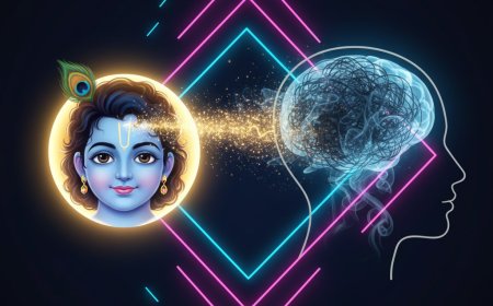 કૃષ્ણ ભક્તિ: Stress-Free રહેવાનો જબરદસ્ત 'Mind Hack' – Vaishnav Mental Wellness Guide