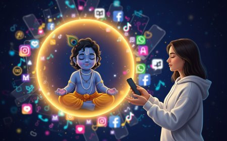 Digital Detox માં શ્રી કૃષ્ણનું કનેક્શન: અસલી સુખનો 'Offline Access'
