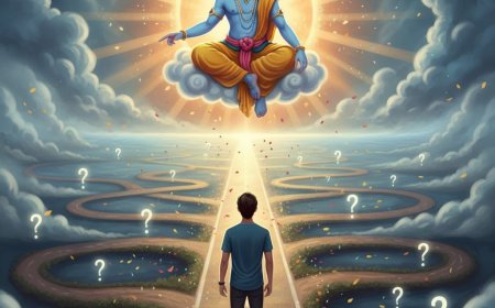 'હવે શું કરું?' : જ્યારે લાઈફમાં અટવાઈ જાવ ત્યારે કૃષ્ણનો માર્ગ યાદ કરો.