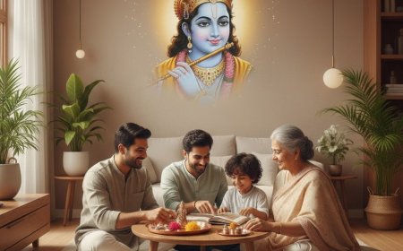 ગૃહસ્થ જીવન અને શ્રીકૃષ્ણભક્તિ: પુષ્ટિમાર્ગથી શાંતિ અને આનંદનો માર્ગ