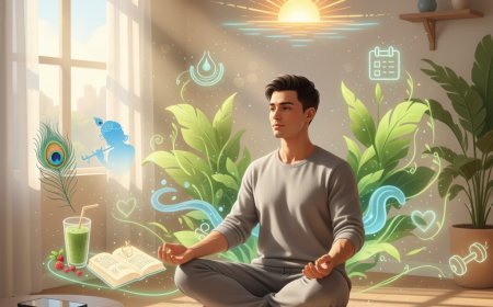 તણાવ-મુક્ત' સવાર: શ્રી કૃષ્ણના 15 નિયમો જે તમારી પ્રોડક્ટિવિટી કરશે બુસ્ટ!