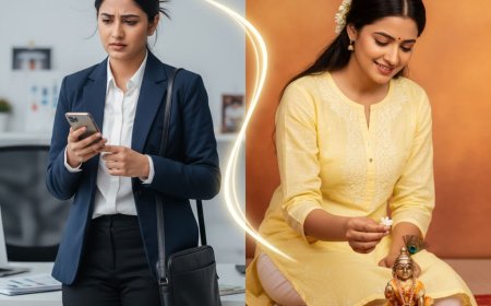 વર્કિંગ વુમન માટે શ્રી ઠાકોરજીની સેવા: સ્ટ્રેસ-ફ્રી લાઇફનો પાવરફુલ મંત્ર