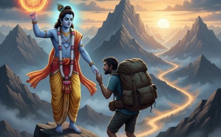 જીવનના પહાડ જેવા પડકારોને હરાવવાની શ્રીકૃષ્ણ નીતિ