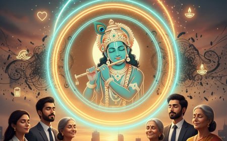 શ્રી કૃષ્ણ શરણમ્ મમ' મંત્ર કેવી રીતે તમારો મૂડ બૂસ્ટ કરે છે?