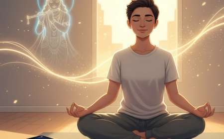 રોજ સવારે માત્ર 5 મિનિટ શ્રીકૃષ્ણને આપો: 7 દિવસમાં તમારું Mindset બદલાઈ જશે!