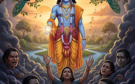 ખરાબ ટેવો છૂટશે જ! 'શ્રીકૃષ્ણ શરણં મમ' થી  જીવન બદલો