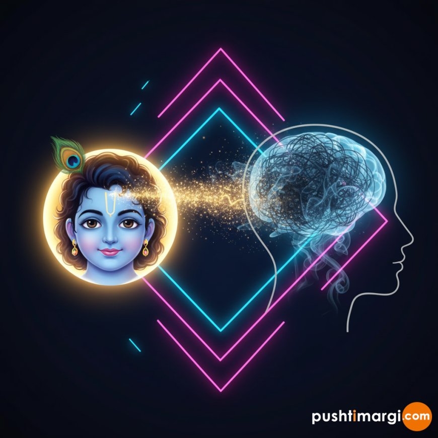 કૃષ્ણ ભક્તિ: Stress-Free રહેવાનો જબરદસ્ત 'Mind Hack' – Vaishnav Mental Wellness Guide