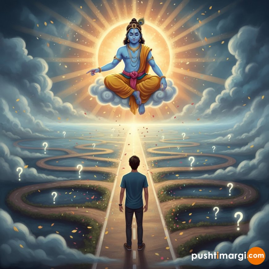 'હવે શું કરું?' : જ્યારે લાઈફમાં અટવાઈ જાવ ત્યારે કૃષ્ણનો માર્ગ યાદ કરો.