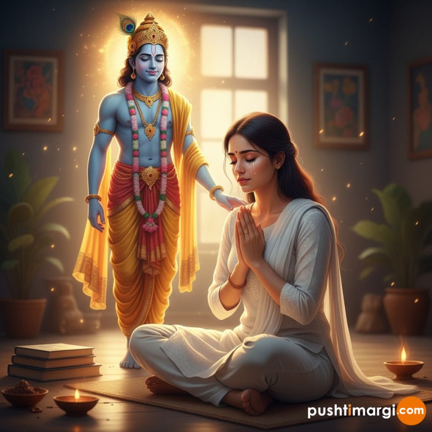 જ્યારે બધું ખોટું પડે ત્યારે શ્રી કૃષ્ણની શરણાગતિ: મનને શાંત કરવાની સુપરપાવર રીત