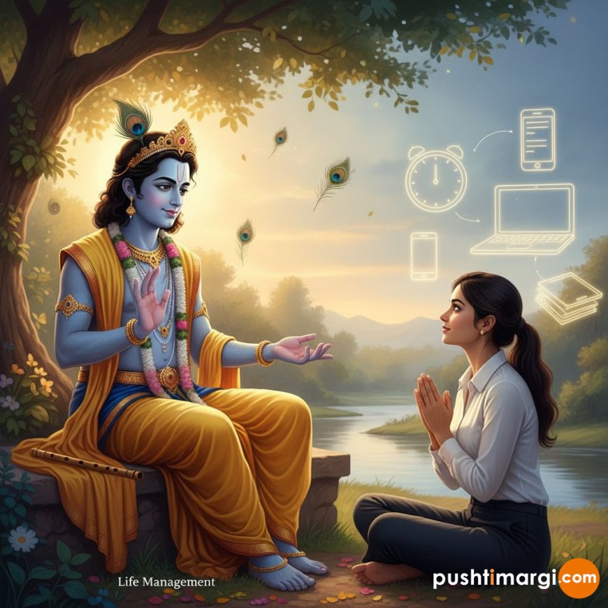 શ્રી કૃષ્ણ પાસેથી શીખો તમારી લાઈફનું 'મેનેજમેન્ટ' કેવી રીતે કરવું?