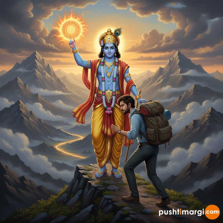 જ્યારે કોઈ રસ્તો ન દેખાય, ત્યારે પકડો શ્રી કૃષ્ણનો હાથ