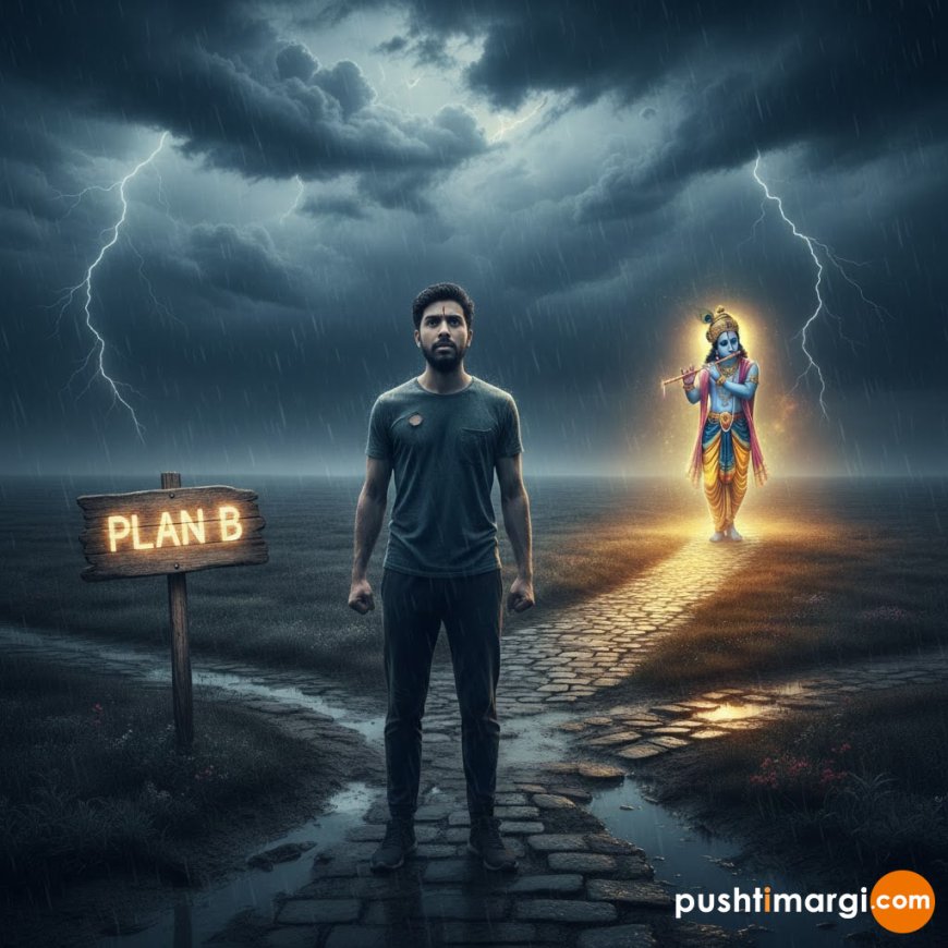 જ્યારે બધું ખોટું પડે ત્યારે શ્રીકૃષ્ણ તરફ વળો અને નવો રસ્તો શોધો