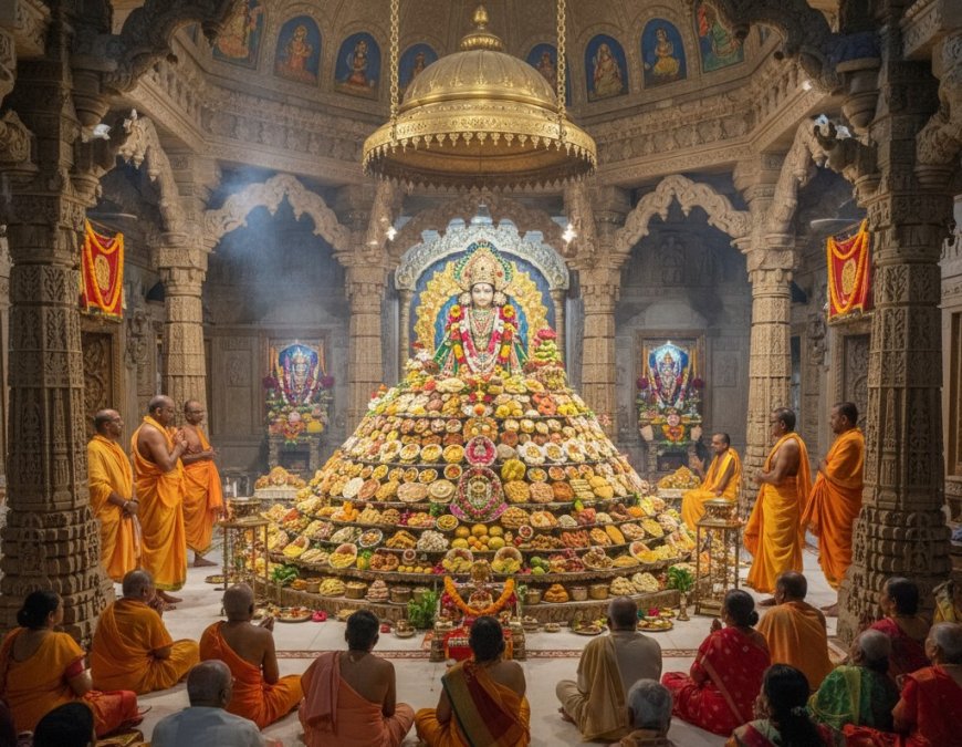 બેટ દ્વારકાધીશ મંદિરમાં 21 ઓક્ટોબરે અન્નકૂટ મનોરથ ઉજવાશે