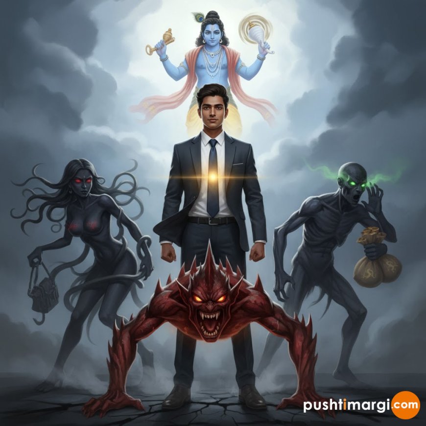 કામ, ક્રોધ, લોભ: આ 3 દુશ્મનોને હરાવવાની વૈષ્ણવ સ્ટ્રેટેજી