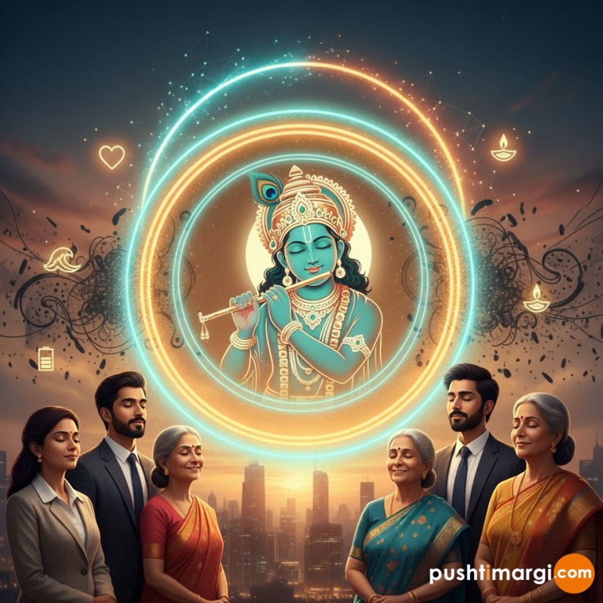 શ્રી કૃષ્ણ શરણમ્ મમ' મંત્ર કેવી રીતે તમારો મૂડ બૂસ્ટ કરે છે?