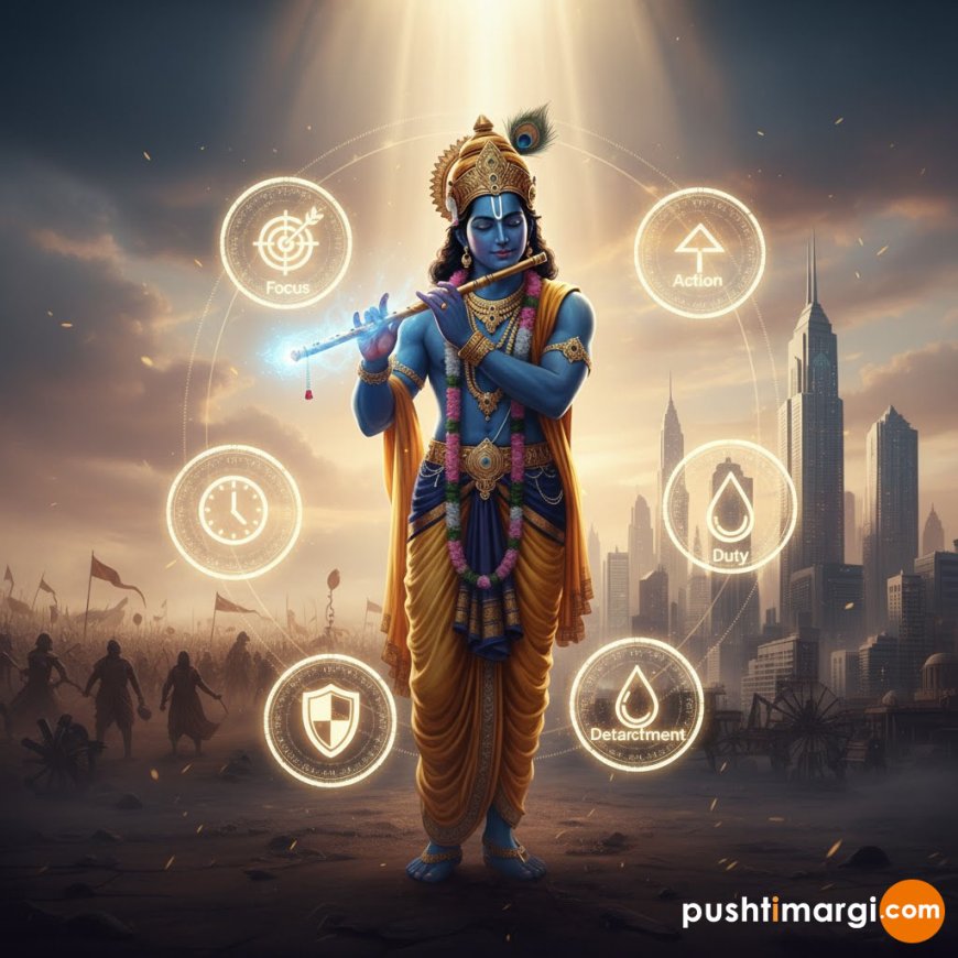 કામમાં મન નથી લાગતું? શ્રી કૃષ્ણના આ 5 ઉપદેશો રાખશે તમને 100% ફોકસમાં!