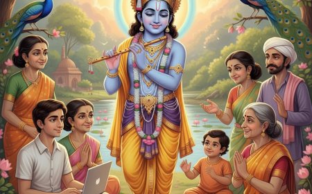 શ્રી કૃષ્ણની જેમ સૌને 'જેવા છે તેવા' સ્વીકારતા શીખો