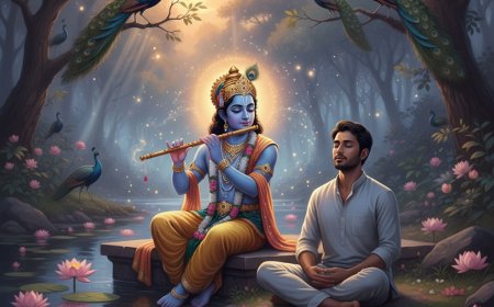 જ્યારે ચિંતાઓ હાવી થાય: તણાવમુક્ત થવા માટે શ્રી કૃષ્ણ સાથે કનેક્ટ થવાની 5 સરળ રીતો
