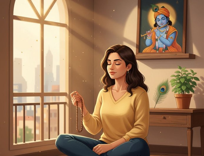 શ્રી કૃષ્ણની ભક્તિ: સ્ટ્રેસ-ફ્રી મન અને શાંતિ મેળવવાનો માર્ગ