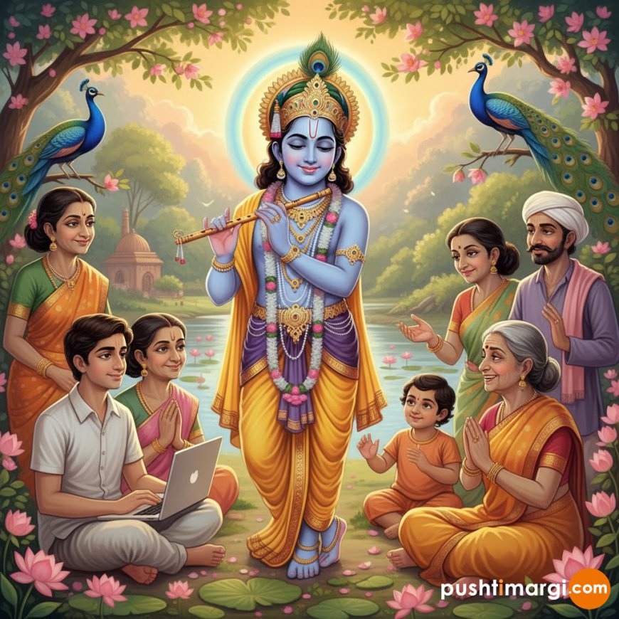 શ્રી કૃષ્ણની જેમ સૌને 'જેવા છે તેવા' સ્વીકારતા શીખો