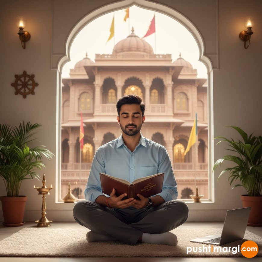 આધુનિક જીવનમાં પુષ્ટિમાર્ગ નું મહત્વ