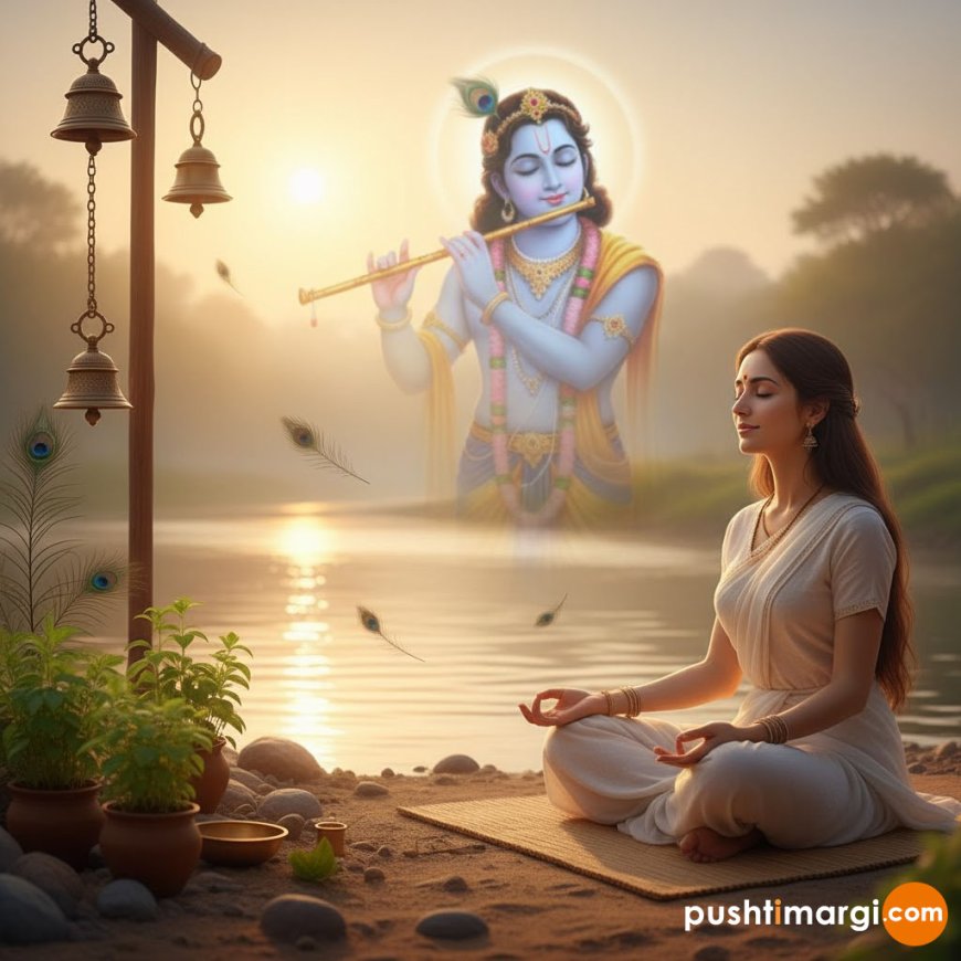 તણાવમુક્ત જીવન જીવવા માટે પુષ્ટિમાર્ગનો શક્તિશાળી મંત્ર 'શ્રી કૃષ્ણ શરણં મમ'