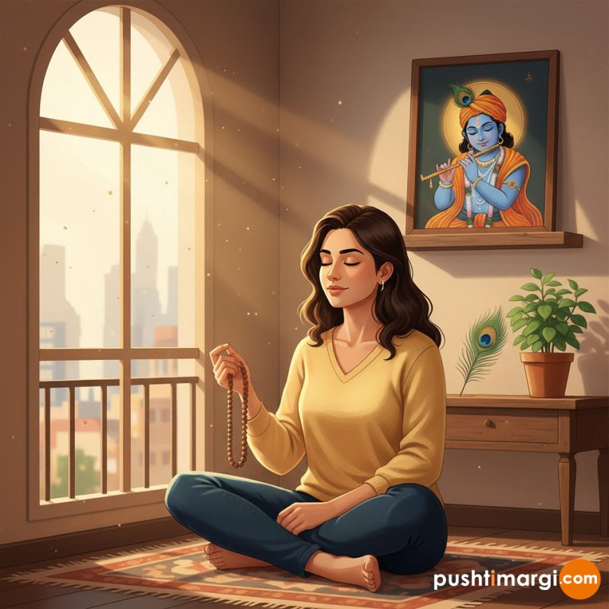 શ્રી કૃષ્ણની ભક્તિ: સ્ટ્રેસ-ફ્રી મન અને શાંતિ મેળવવાનો માર્ગ