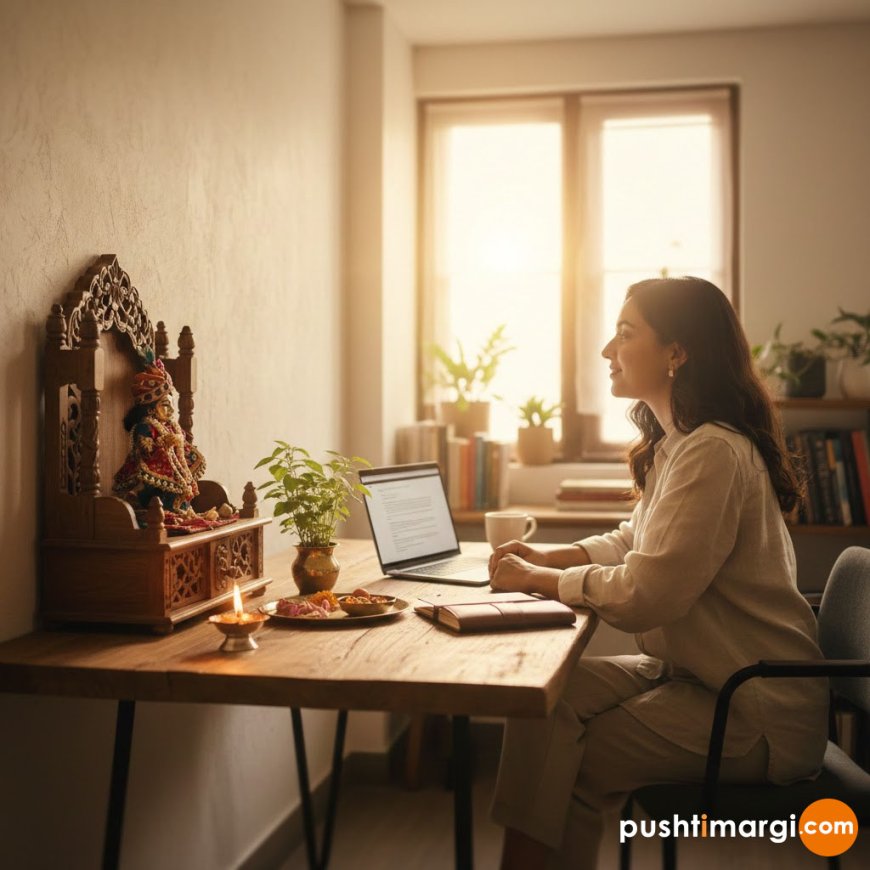 ઠાકોરજીની સેવા અને આધુનિક જીવનશૈલી: સમયના અભાવે ભક્તિ કેવી રીતે કરવી?