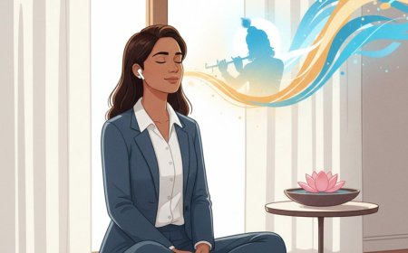 કૃષ્ણની વાંસળીનો અવાજ: સ્ટ્રેસ અને ડિપ્રેશનને દૂર કરવાની આધ્યાત્મિક થેરાપી