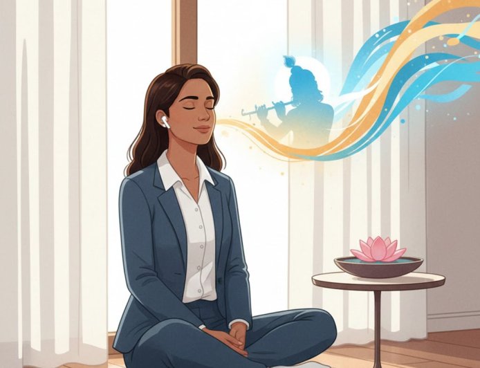 કૃષ્ણની વાંસળીનો અવાજ: સ્ટ્રેસ અને ડિપ્રેશનને દૂર કરવાની આધ્યાત્મિક થેરાપી