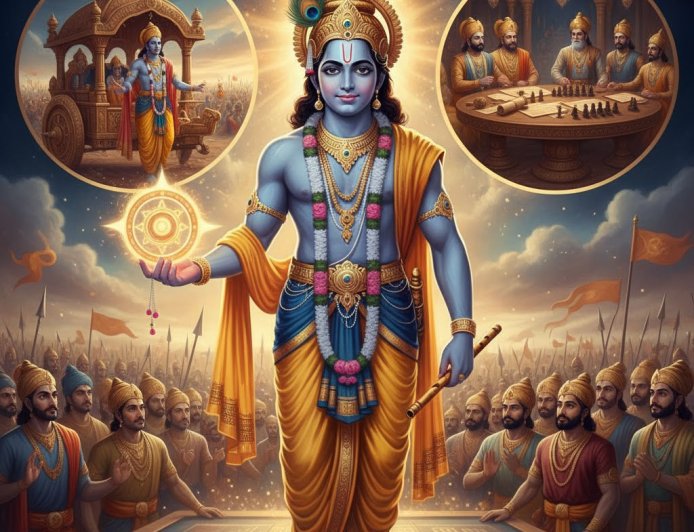 શ્રી કૃષ્ણ: એક સફળ લીડર, મેનેજર અને પ્લેયર પાસેથી શીખવા જેવા 5 ગુણો