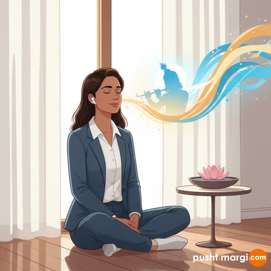 કૃષ્ણની વાંસળીનો અવાજ: સ્ટ્રેસ અને ડિપ્રેશનને દૂર કરવાની આધ્યાત્મિક થેરાપી