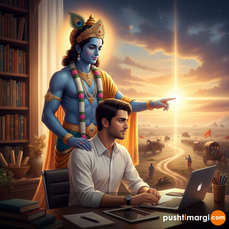 કૃષ્ણ: એક ‘કોચ’ જે તમને તમારી શ્રેષ્ઠ ક્ષમતા બતાવવામાં મદદ કરે છે